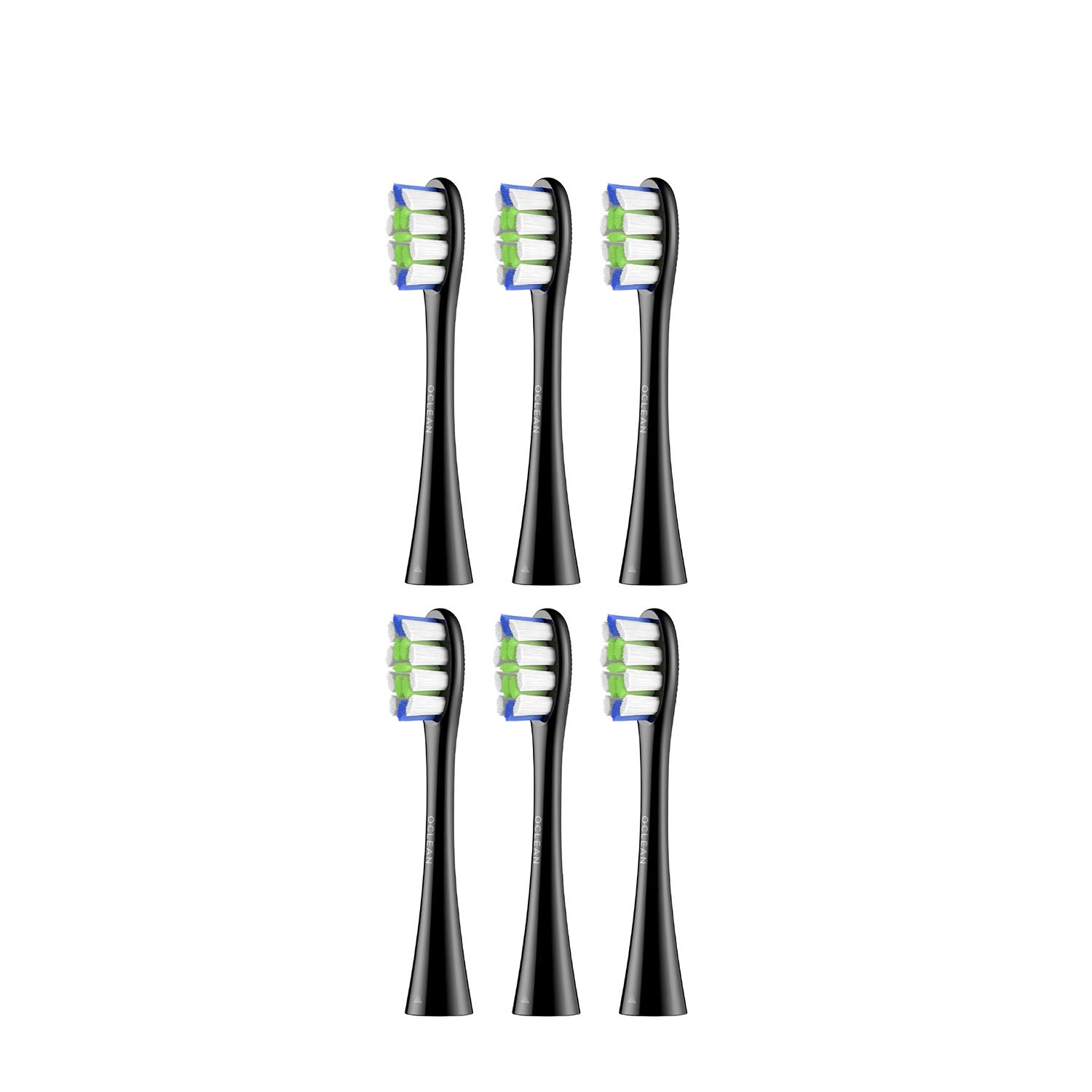 oclean-oclean-brush-head Professional Clean 6 Pack Black